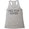 no fox given Racerback Tank