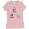 zelda item triforce Ladies Fitted T-Shirt