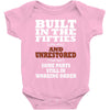 funny  built in the 50&rsquo;s, ideal gift or christmas present. Baby Onesie