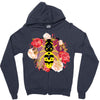bee Zipper Hoodie