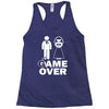 game over Racerback Tank