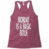 monday is a basic bitch Racerback Tank