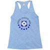 proud coastie dad Racerback Tank