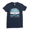 visit rapture Ladies Fitted T-Shirt