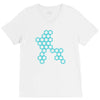 six hexagonal best trending V-Neck Tee