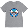 lucha libre   blue V-Neck Tee