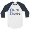 gone gamin logo 3/4 Sleeve Shirt