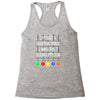 im not a guitar hero i was just doing my job Racerback Tank