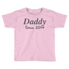 personalised daddy (2) Toddler T-shirt