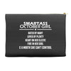 Smartass October Girl Accessory Pouches