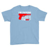 packing heat   i'm hot Youth Tee