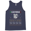 gemini christmas ugly sweater Tank Top