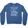 i have two tıtles aunt and dogmom an i rock them both flowers Crewneck Sweatshirt