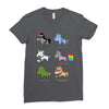 unicorn funny Ladies Fitted T-Shirt