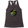 big guns black backing Racerback Tank