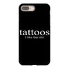 tattoos iPhone 8 Plus