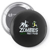 zombies hate fast food Pin-back button