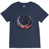 Space Skeleton V-Neck Tee