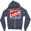 bazooka joe bubble gum logo ideal birthday present or gift Zipper Hoodie