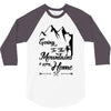 Going To The Mountains Is Going Home 3/4 Sleeve Shirt