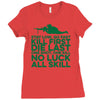 stay low Ladies Fitted T-Shirt