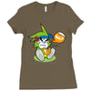 rufu  the green wolf Ladies Fitted T-Shirt