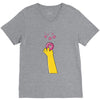 homer donuts V-Neck Tee