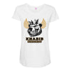 khabib nurmagomedov bear Maternity Scoop Neck T-shirt