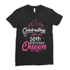 Celebrating With The 70th Birthday Queen Ladies Fitted T-Shirt