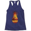 pineapple and beach Racerback Tank