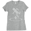 man is go Ladies Fitted T-Shirt