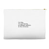 the oc allergic reaction Accessory Pouches
