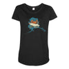 rep ak designs Maternity Scoop Neck T-shirt