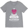 I Am Actually In A Very Commited Relationship V-Neck Tee