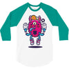 all seeing bunny 3/4 Sleeve Shirt