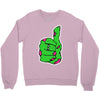 zombie okay Crewneck Sweatshirt