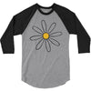 flower 3/4 Sleeve Shirt