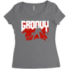 doomy and groovy Women's Triblend Scoop T-shirt