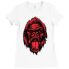 kong gorilla Ladies Fitted T-Shirt
