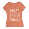 merry sithmas Women's Triblend Scoop T-shirt