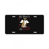my boxer is my valentine1 License Plate