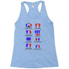 how politics work Racerback Tank