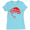 olympiakos logo greek soccer Ladies Fitted T-Shirt