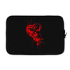 heartless splatter Laptop sleeve