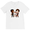 high five! V-Neck Tee