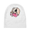 cute lop eared rabbit Baby Beanies