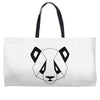 Geometric Panda Weekender Totes
