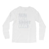 real men shoot raw Long Sleeve Shirts