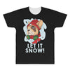 let it snow All Over Men's T-shirt