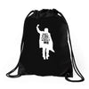 don't you forget about me Drawstring Bags
